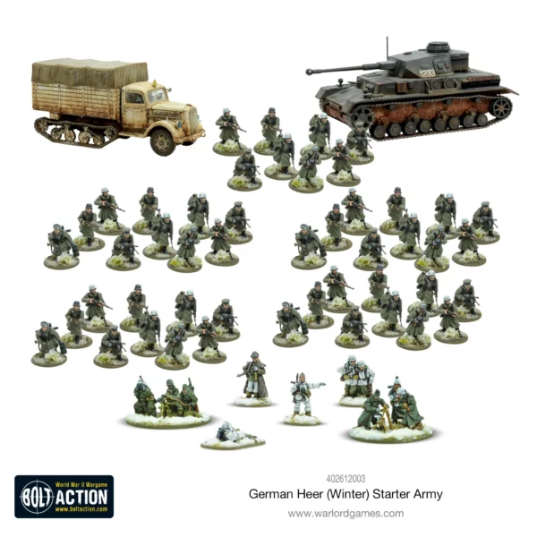 German Heer Winter Starter Army - Imagen 2